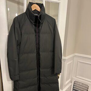 Pre-owned Kari Traa Women's Long Parka in Olive & Black, Size M